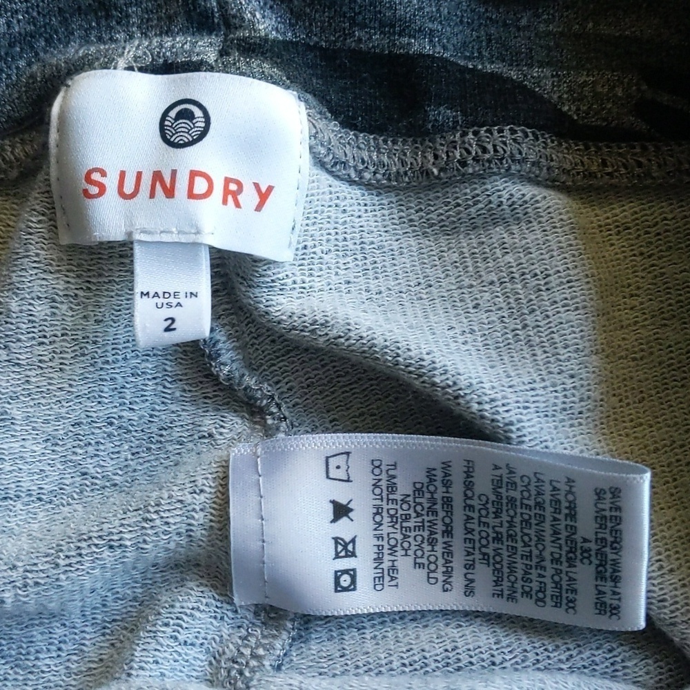 Sundry Camo Full Length Loungewear Leggings - Women's 2 - Picture 5 of 8